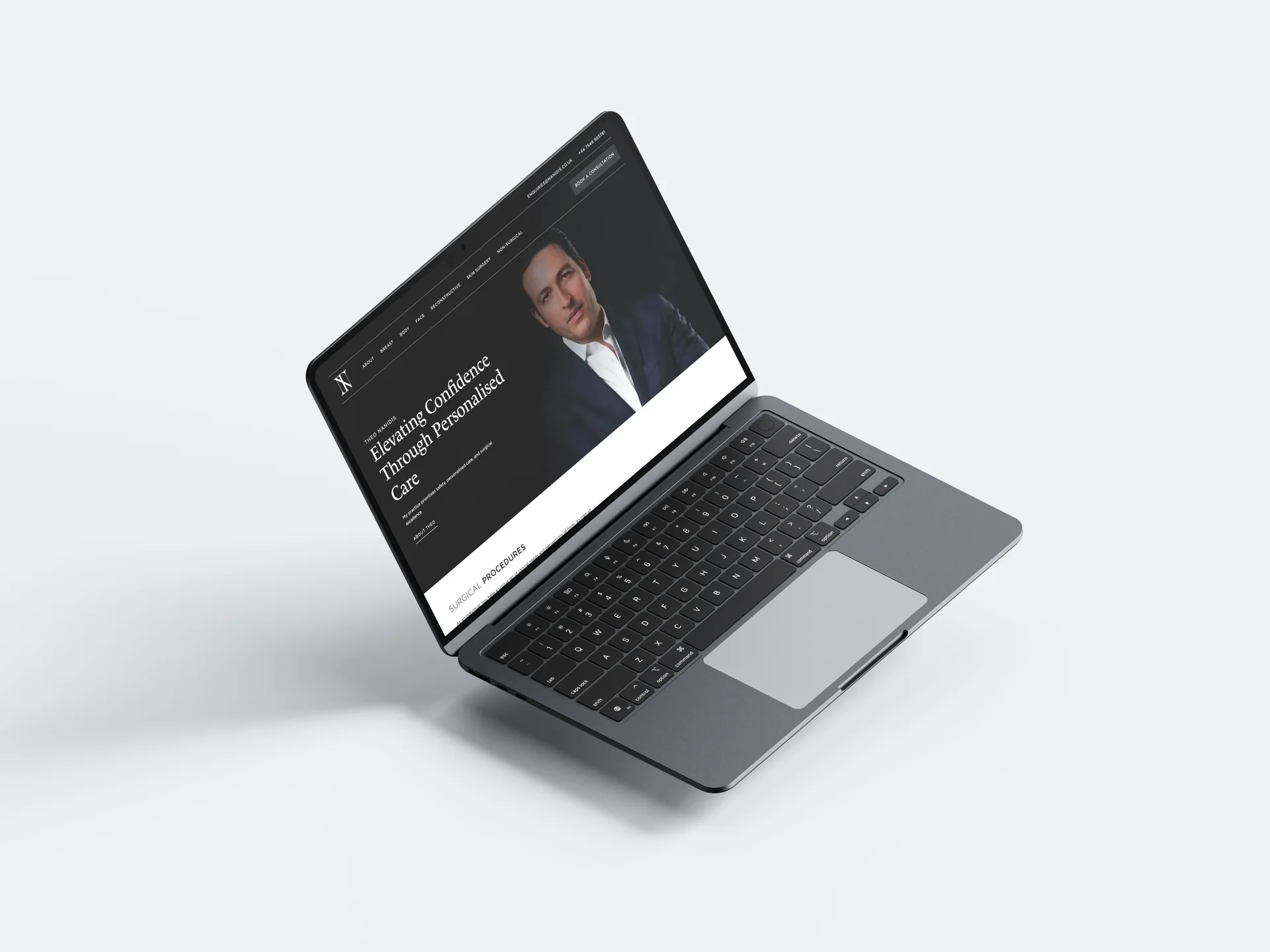 Nanidis Plastic Surgery mockup